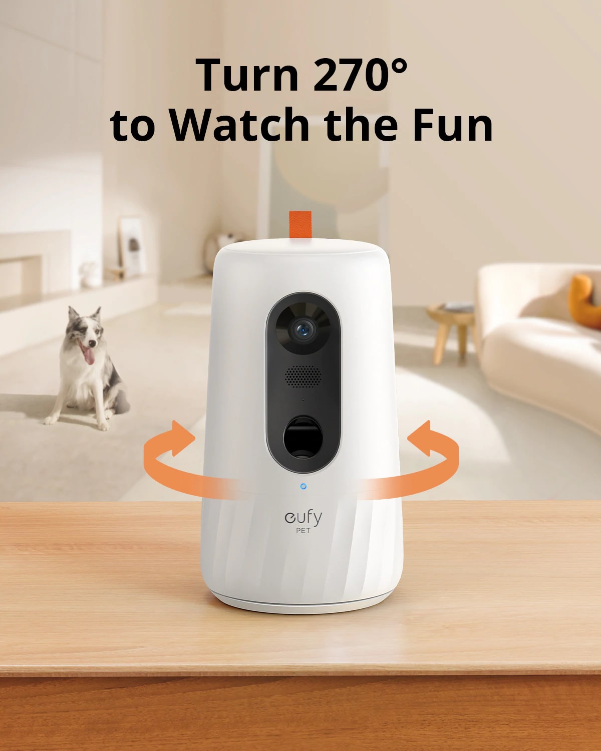 Eufy Dog Camera Plus - White