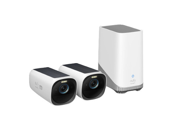 EufyCam 3 4K (2 Camera Kit) -White