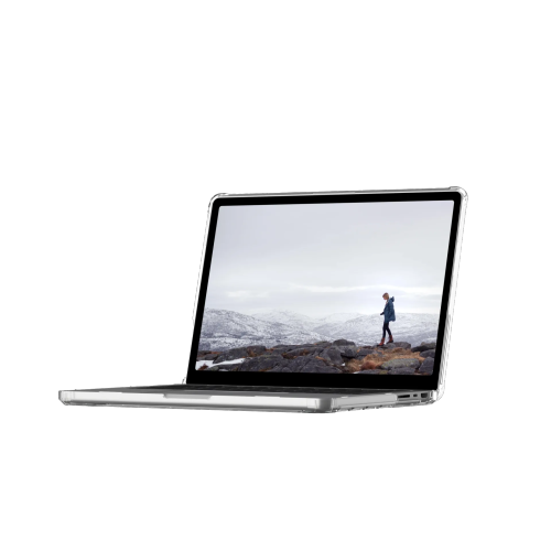 [U] by UAG MacBook Pro 14" (M1 Pro/M1 Max) Lucent Case - Ice/Black
