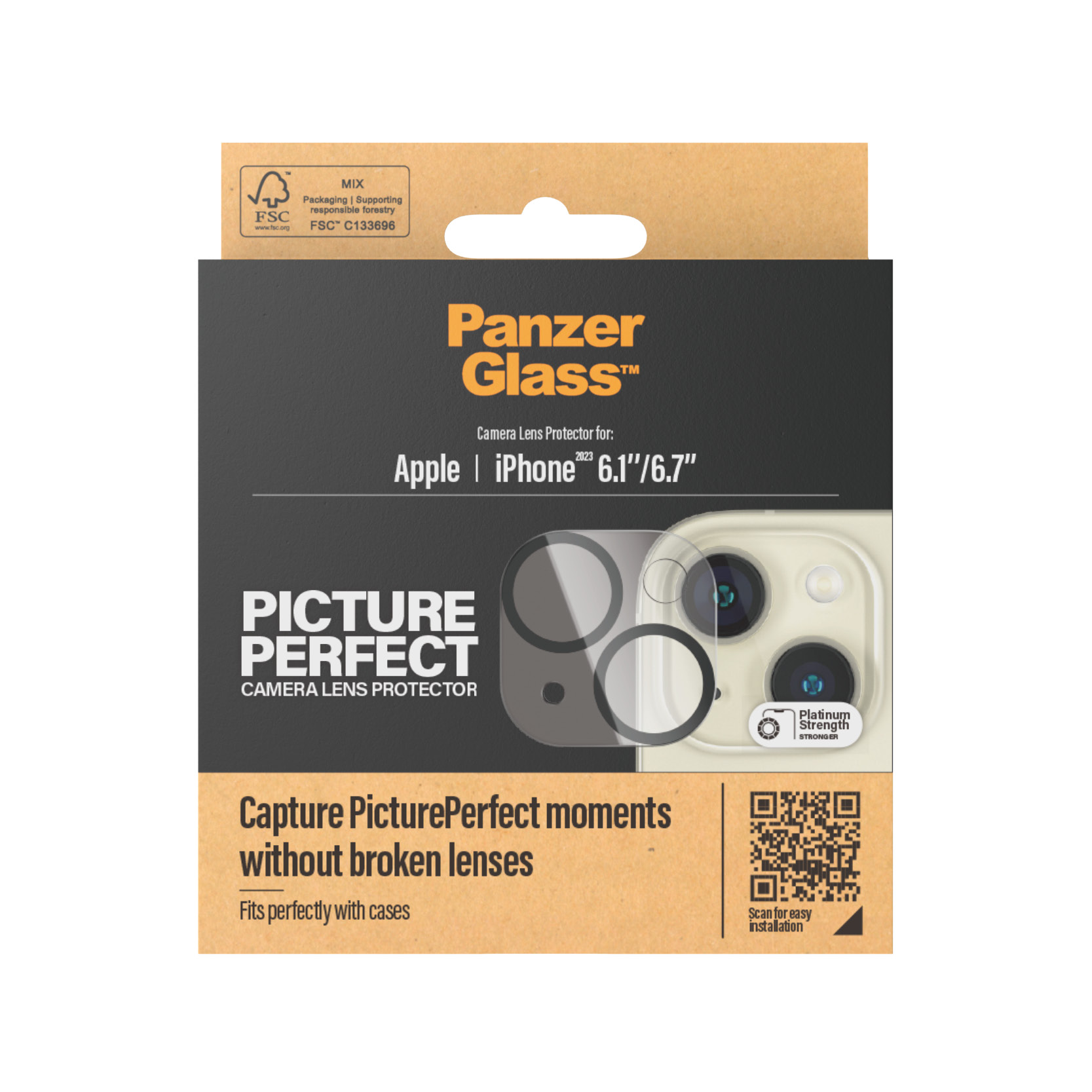 PanzerGlass iPhone 2023 Picture Perfect  6.1" - 6.7"