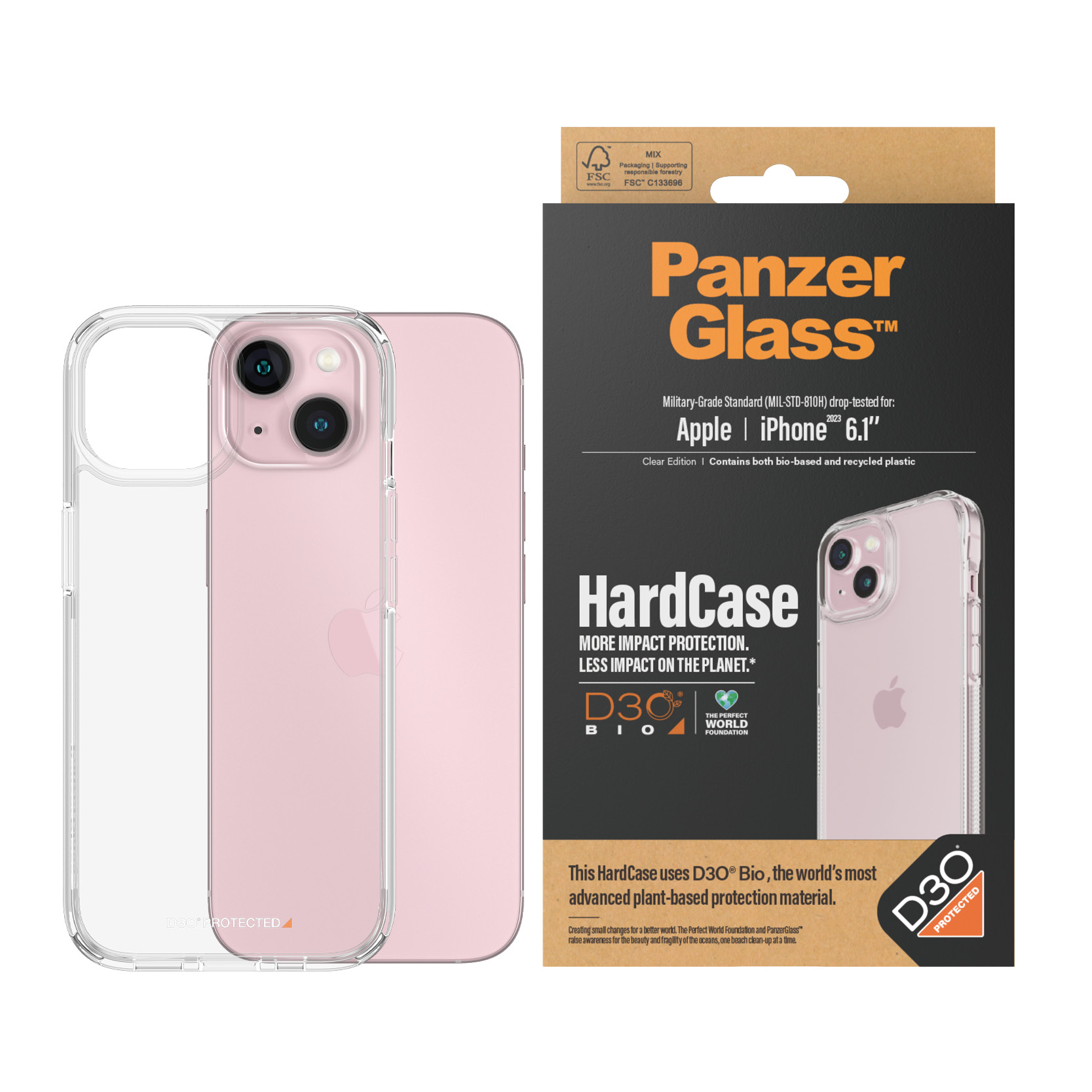 PanzerGlass iPhone 2023 6.1" - Hardcase with D3O