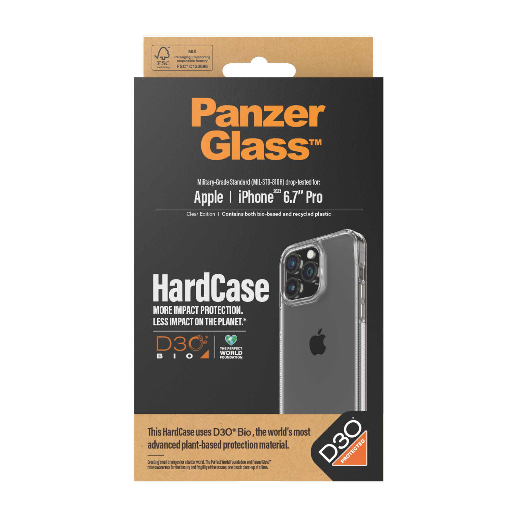 PanzerGlass iPhone 2023 6.7" Pro Max - Hardcase with D3O