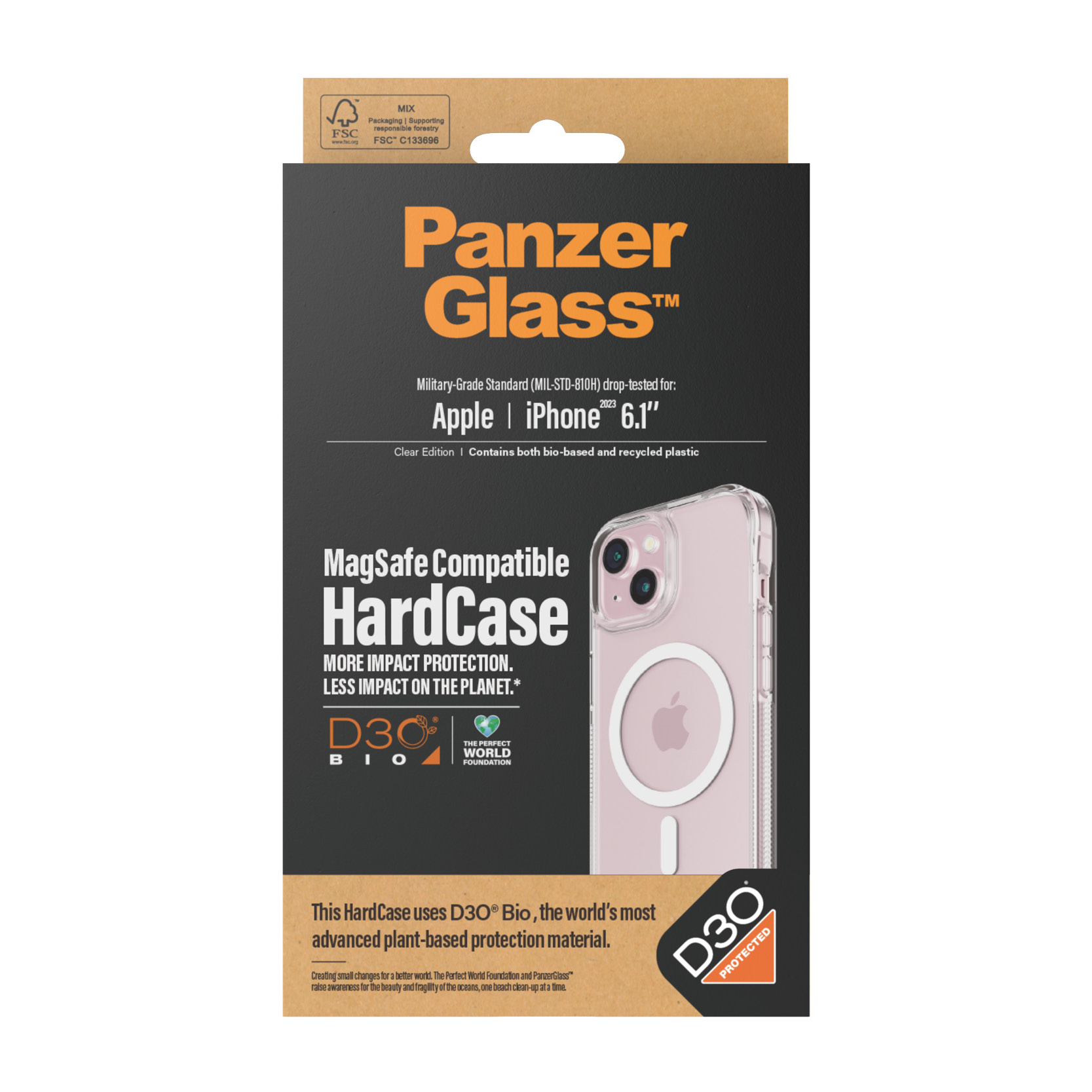 PanzerGlass iPhone 2023 6.1" - HardCase MagSafe with D3O