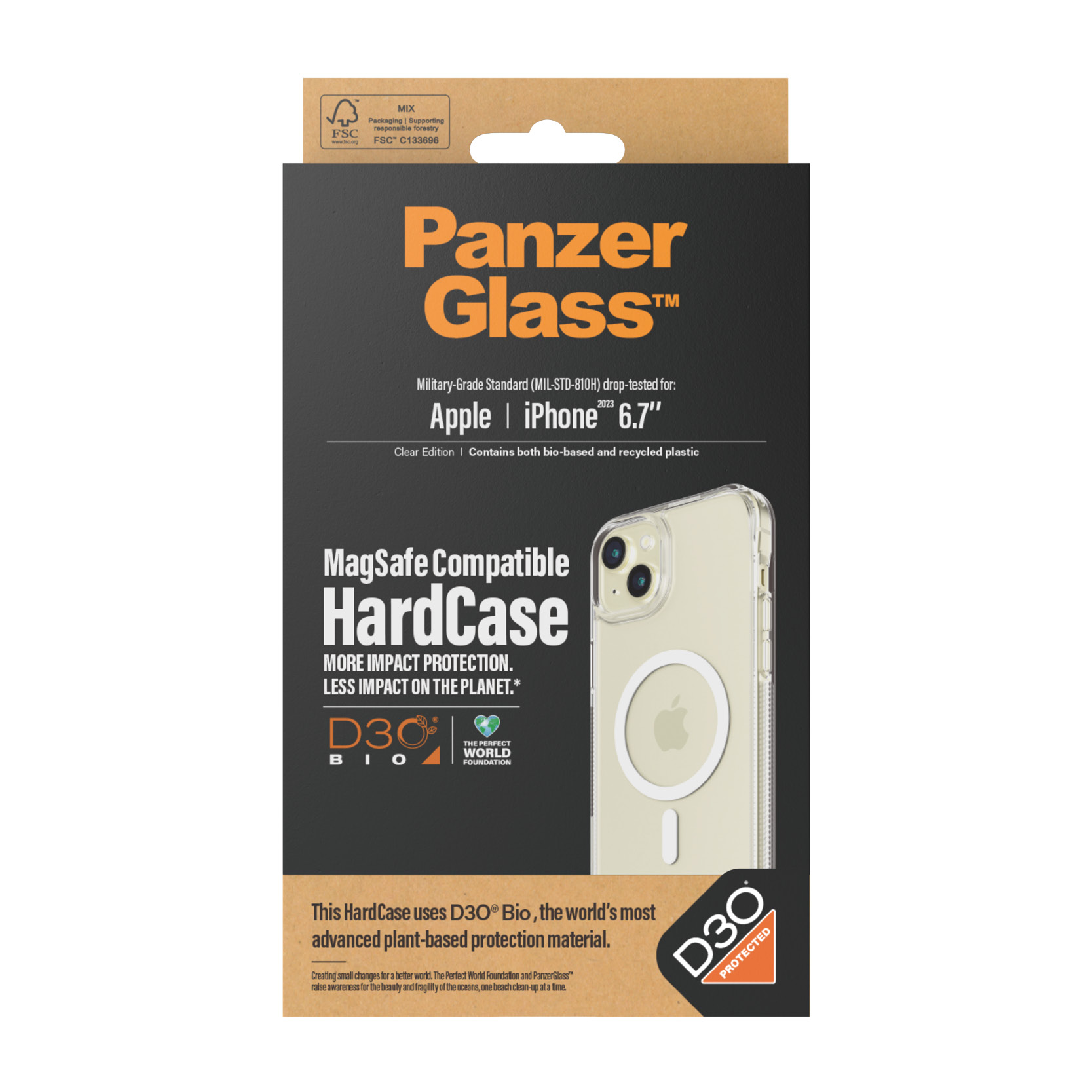 PanzerGlass iPhone 2023 6.7" - HardCase MagSafe with D3O