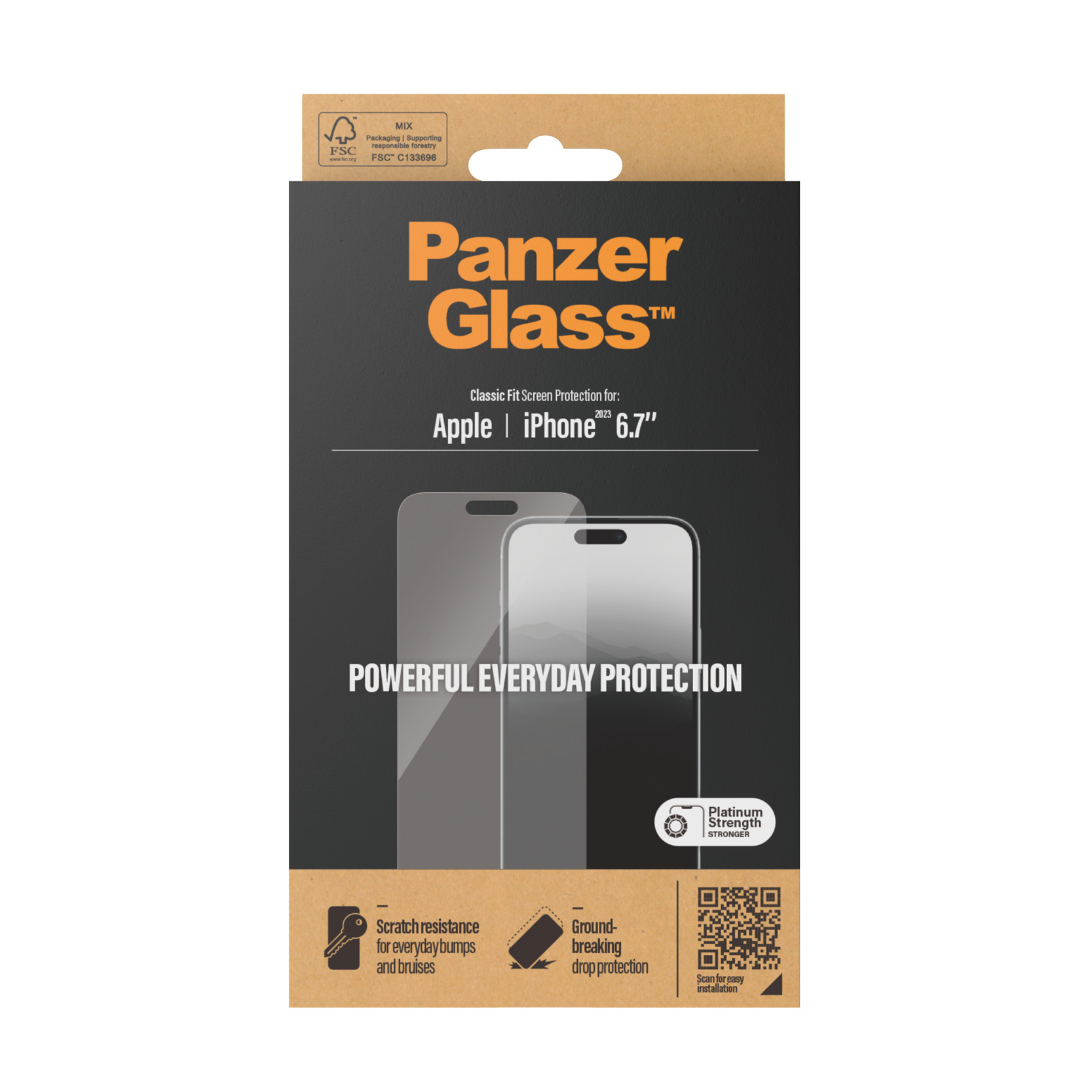 PanzerGlass iPhone 2023 6.7" - Classic Fit