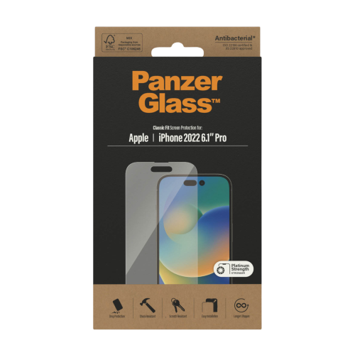 PanzerGlass iPhone 2022 6.1'' Pro Clear AB