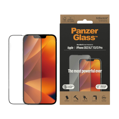 PanzerGlass iPhone 2022 6.1" UWF Clear With Applicator