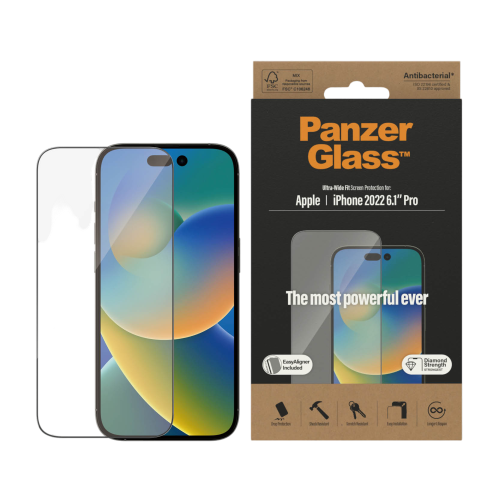 PanzerGlass iPhone 2022 6.1" Pro UWF Clear With Applicator