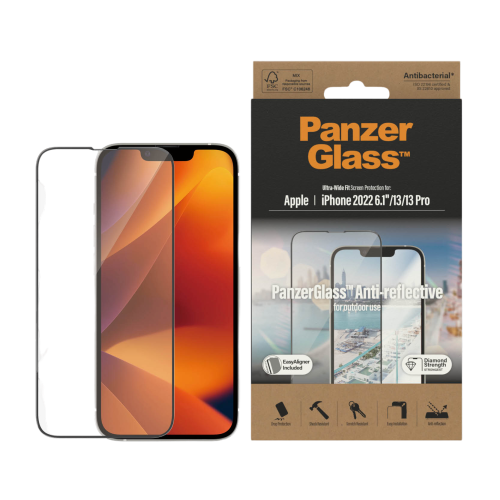 PanzerGlass iPhone 2022 6.1" UWF Anti-Reflective With Applicator