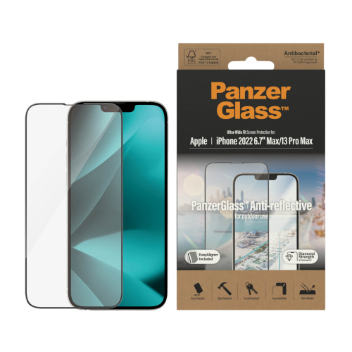PanzerGlass iPhone 2022 6.7" Max UWF Anti-Reflective With Applicator