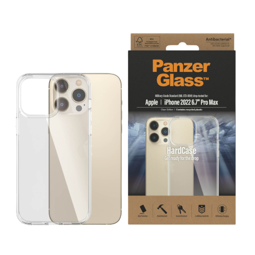 PanzerGlass HardCase Clear iPhone 2022 6.7" Pro Max