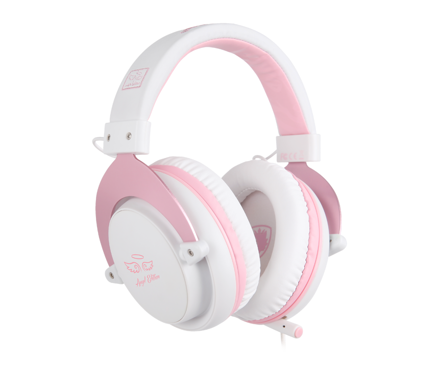 Sades MPOWER Gaming Headphones SA-723 - Pink