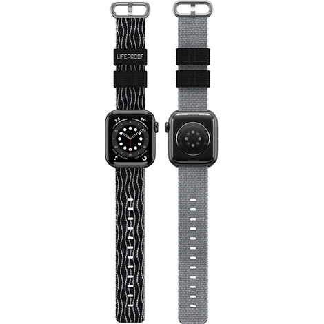 Lifeproof Apple Watch 41/40/38mm Band Strap -Midnight Zone -Black