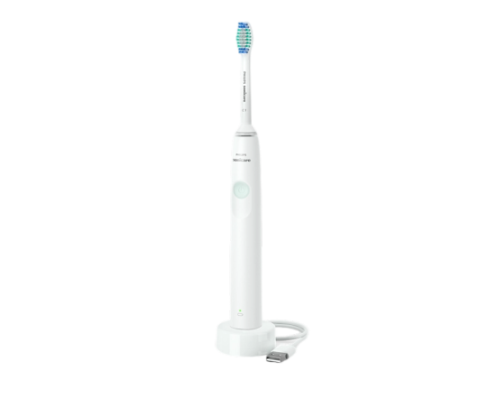 Philips 1100 Series Sonic Electric Toothbrush White