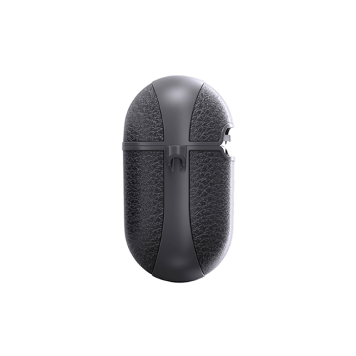 Wiwu Calfskin Genuine Leather Airpods Pro Case - Black