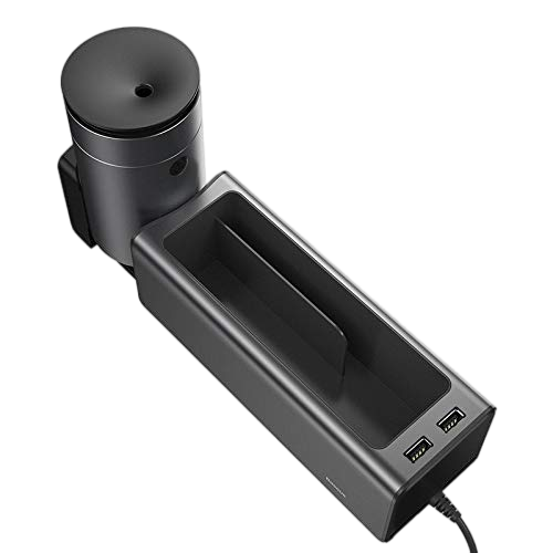 Baseus Deluxe Metal Armrest Console Organizer(Dual USB Power Supply)Black