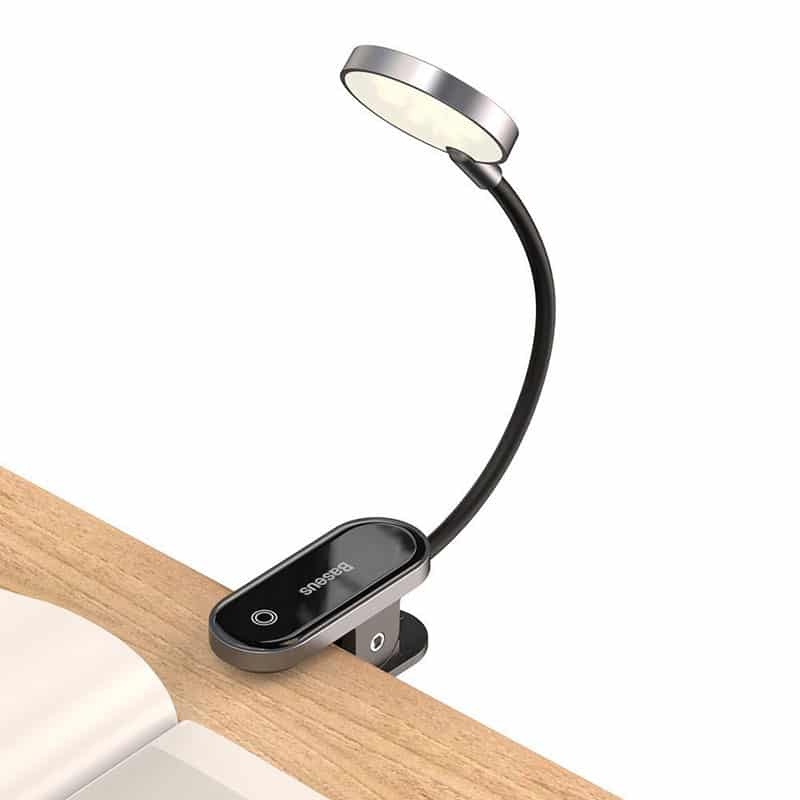 Baseus Comfort Reading Mini Clip Lamp - Dark Gray