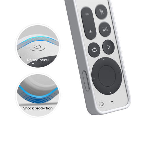 Elago Apple TV Siri Remote R4 2021 Case - Light Grey