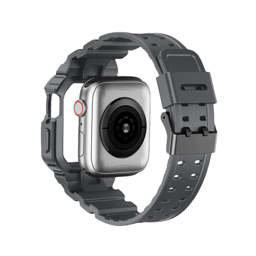 Amband Moving Fortress - Sport Series Apple Watch Band - 42/44 - Gray