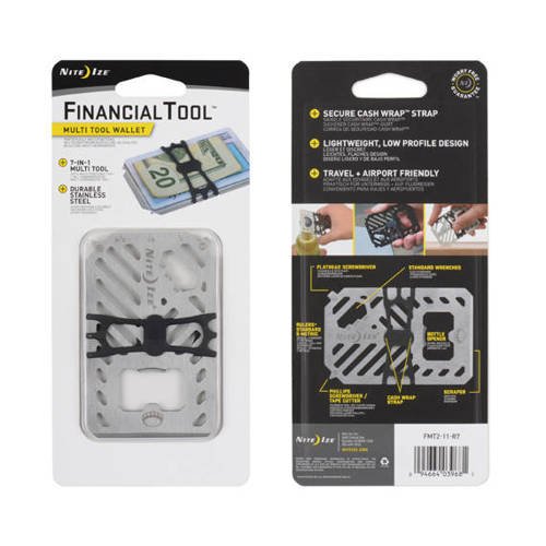 NiteIze Financial Tool Multi Tool Wallet  