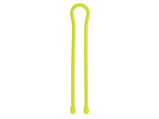 NiteIze Gear Tie Reusable Rubber Twist Tie 18in [2-Pack] Neon Yellow