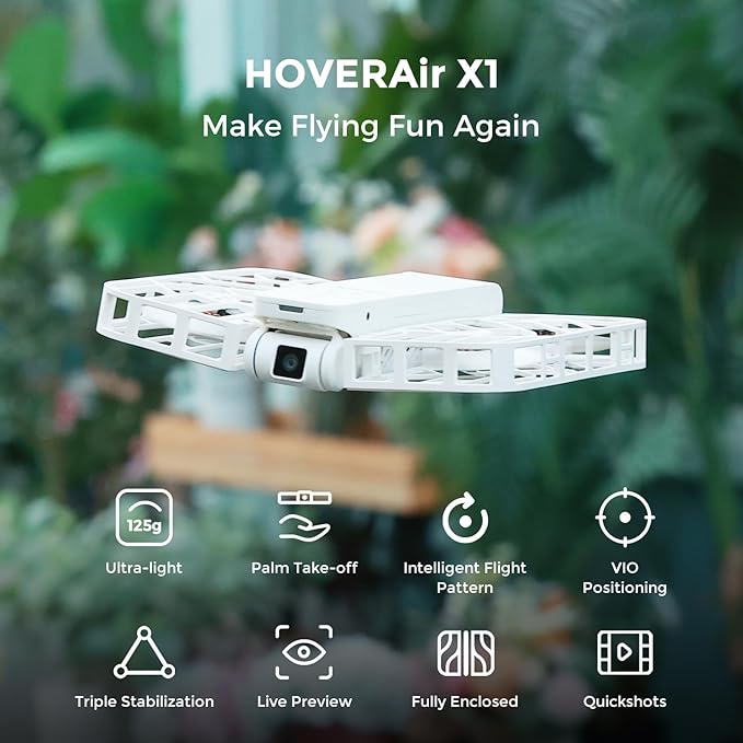 HoverAir X1 Combo (White)