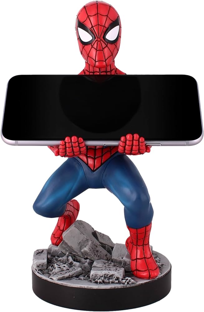 CG Spider-Man Controller & Phone Holder With Charging Cable