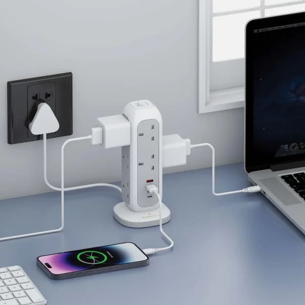 Smartix Premium Multi-Device Charging Tower - PowerHub Pro
