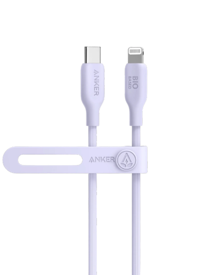 Anker 542 USB-C to Lightning (Bio-Based) (0.9m/3ft) -Violet