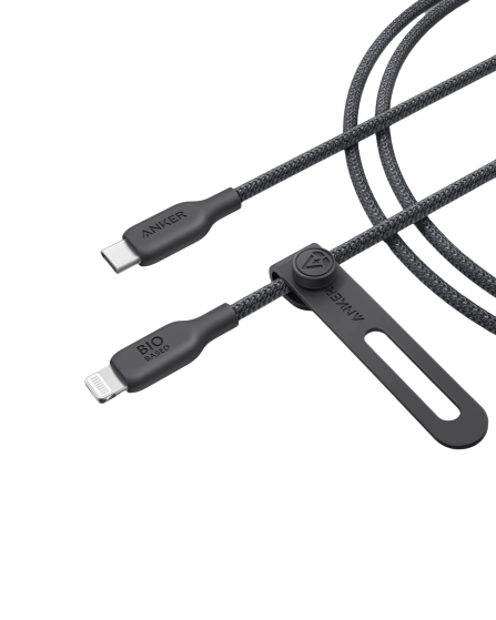 Anker 542 USB-C to Lightning (Bio-Nylon) (0.9m/3ft) - Black