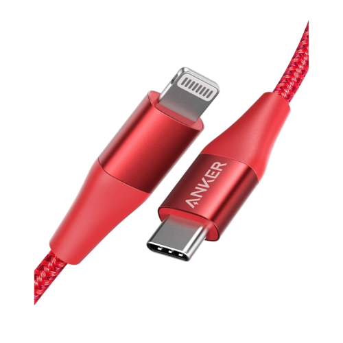 Anker PowerLine + III USB-C to Lightning (0.9m) -Red
