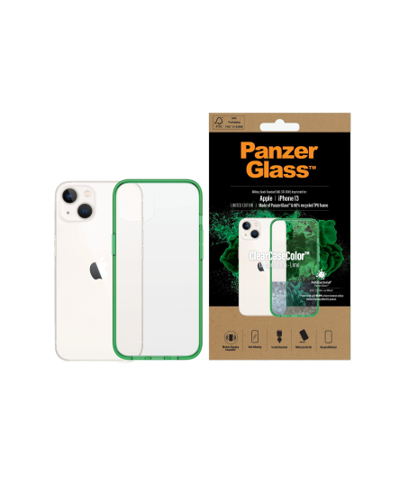 PanzerGlass ClearCase for Apple iPhone 13  Lime AB - 0334