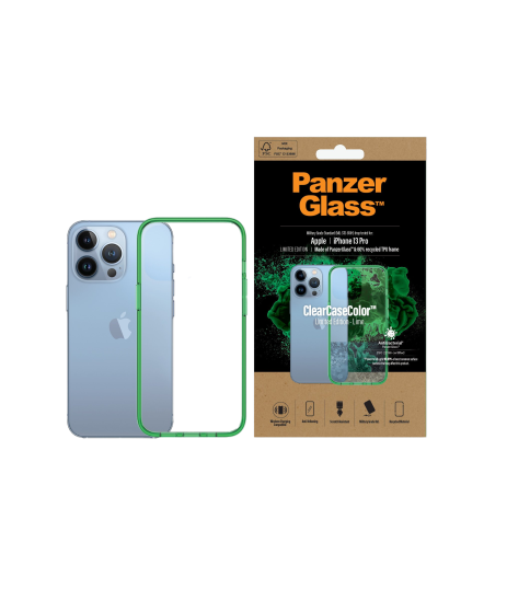 PanzerGlass ClearCase for Apple iPhone 13 Pro Lime AB - 0339