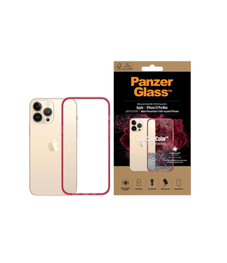PanzerGlass ClearCase for Apple iPhone 13 Pro Max Strawberry AB - 0345