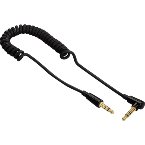 Hama 90° Flexi-Slim Spiral 3.5 mm Audio Cable 1.5 m