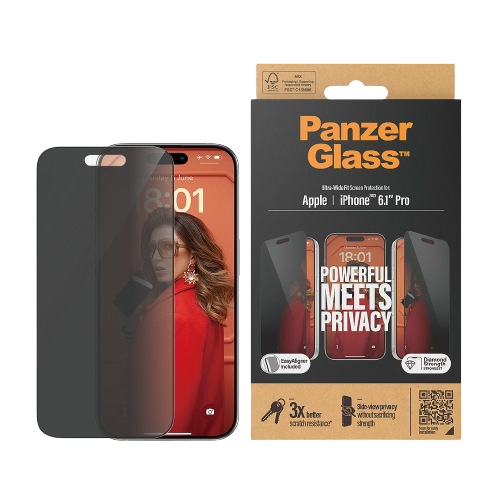 PanzerGlass iPhone 15 6.1" Pro - UWF - Privacy