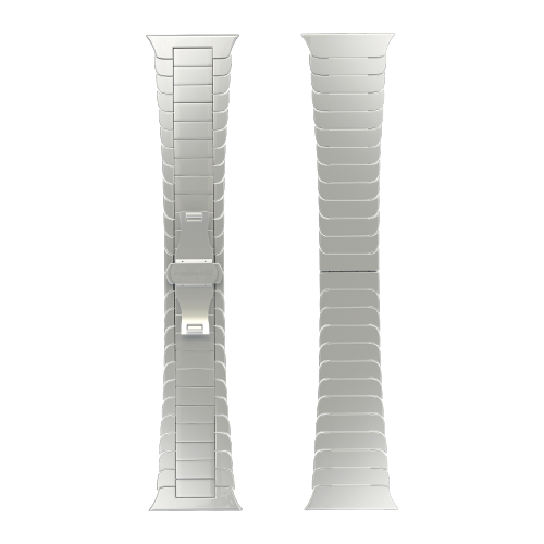 Smartix Premium Stainless steel Strap For Apple watch 49,/45/44/42 Silver