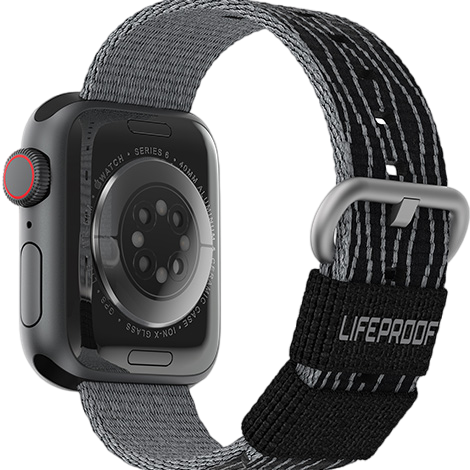 Lifeproof Apple Watch 41/40/38mm Band Strap -Midnight Zone -Black