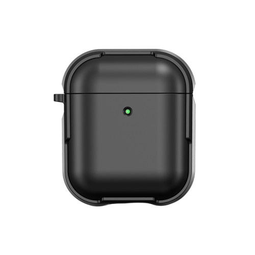 Wiwu Defense Armor Strong Metal Ultimate Protection Case For Airpods - Black