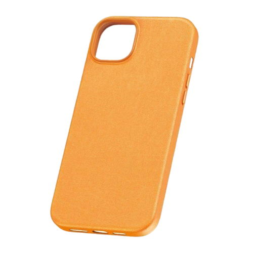 Baseus Fauxther Series Case for iPhone 15 Pro - Sunset Orange