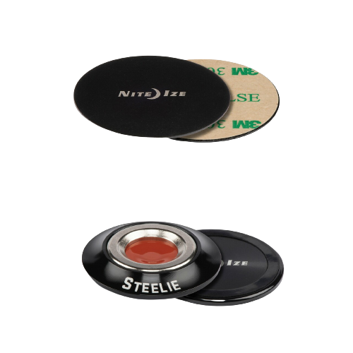 NiteIze Steelie Orbiter Magnetic Socket And Metal Plate