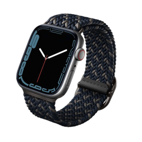 Uniq Aspen Designer Edition Braided Apple Watch Strap 42/44/45mm - Obsidian Blue