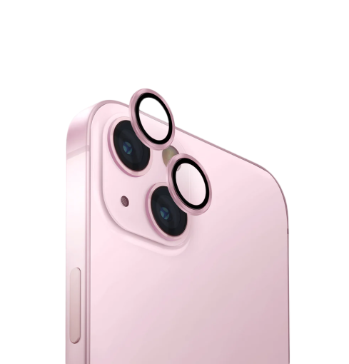 Uniq Optix Iphone  6.1 / 6.7 Aluminium Camera Lens Protector - Soft Pink (Pink)