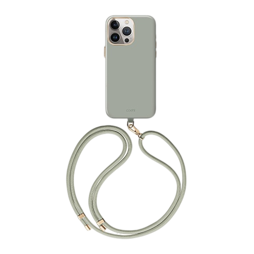 Uniq Coehl Iphone 15 Pro 6.1  Magnetic Charging Creme - Soft Sage (Soft Sage)