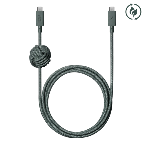 Native Union Cable-C To C 3M  Anchor (slate Green)