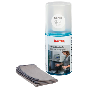 [4007249783028] Hama Screen Cleaning Gel 200 ml, Cloth included