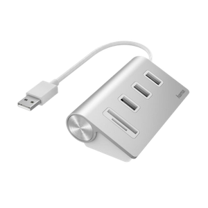 [4047443436955] Hama 5-in-1 USB Hub-Card Reader, 3 x USB-A, SD, microSD