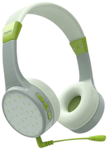 [4047443480361] Hama Teens Guard Volume Limiter Bluetooth Children's Headphone - Green