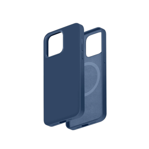 [6290360801964] Smartix Premium Silicone Magnetic Case for iPhone 14 Pro Max Blue