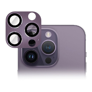 [6290360802527] Smartix Premium Aluminium Camera Glass for Iphone 14 Pro/Pro Max- Deep Purple